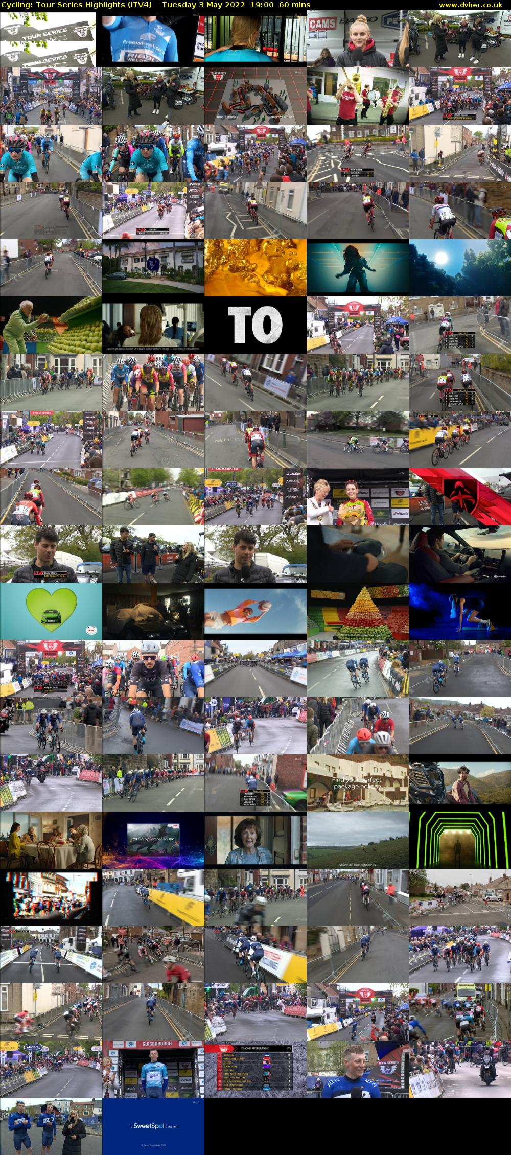 Cycling: Tour Series Highlights (ITV4) Tuesday 3 May 2022 19:00 - 20:00