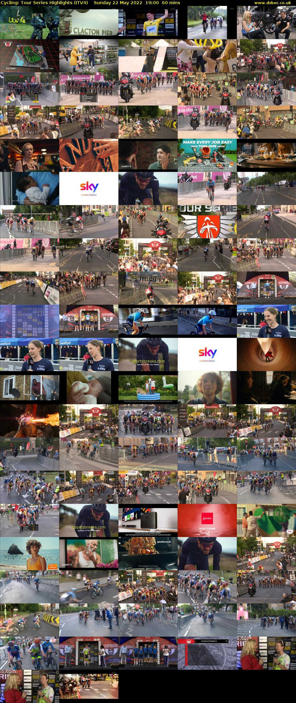 Cycling: Tour Series Highlights (ITV4) Sunday 22 May 2022 19:00 - 20:00