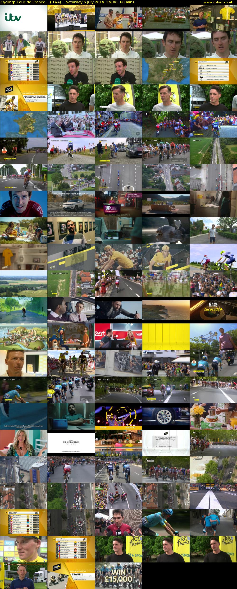 Cycling: Tour de France... (ITV4) Saturday 6 July 2019 19:00 - 20:00