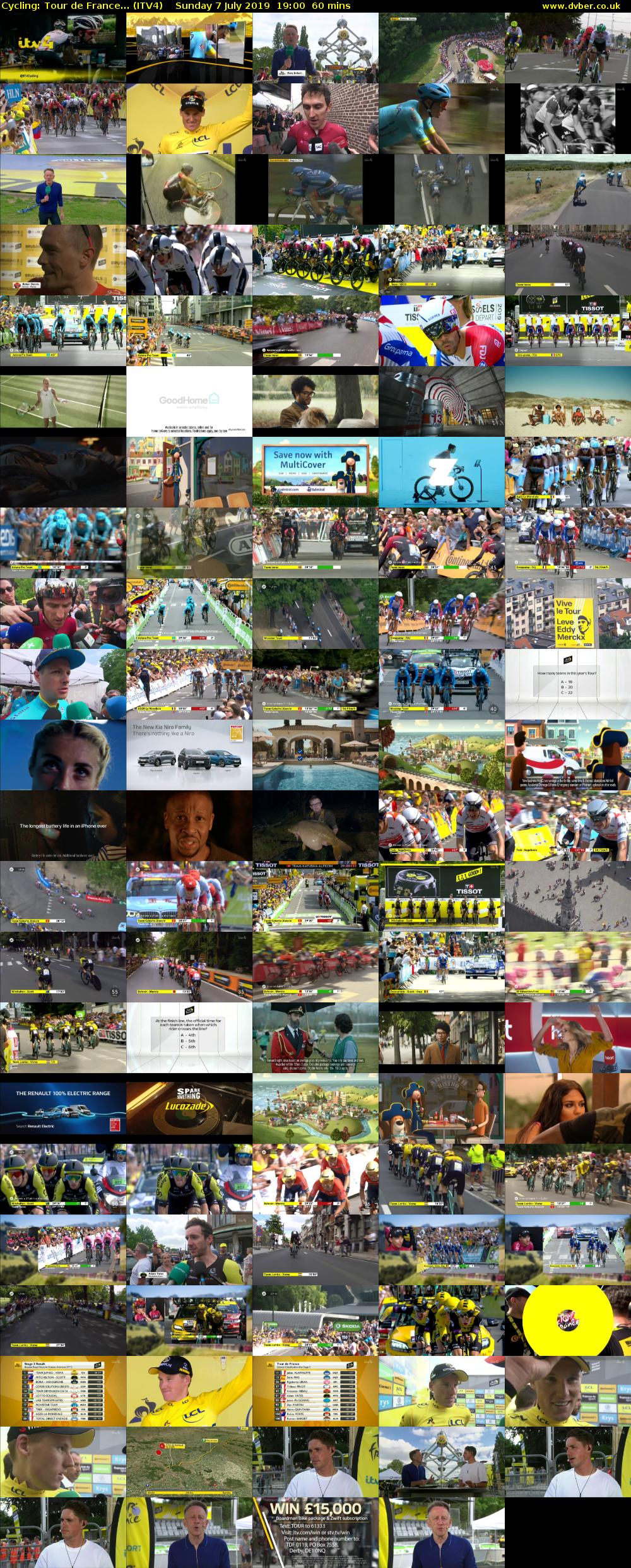 Cycling: Tour de France... (ITV4) Sunday 7 July 2019 19:00 - 20:00