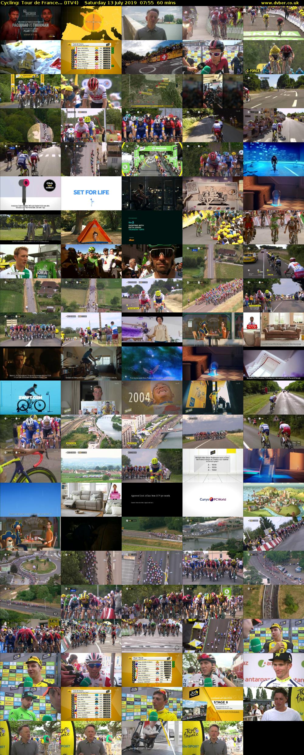 Cycling: Tour de France... (ITV4) Saturday 13 July 2019 07:55 - 08:55