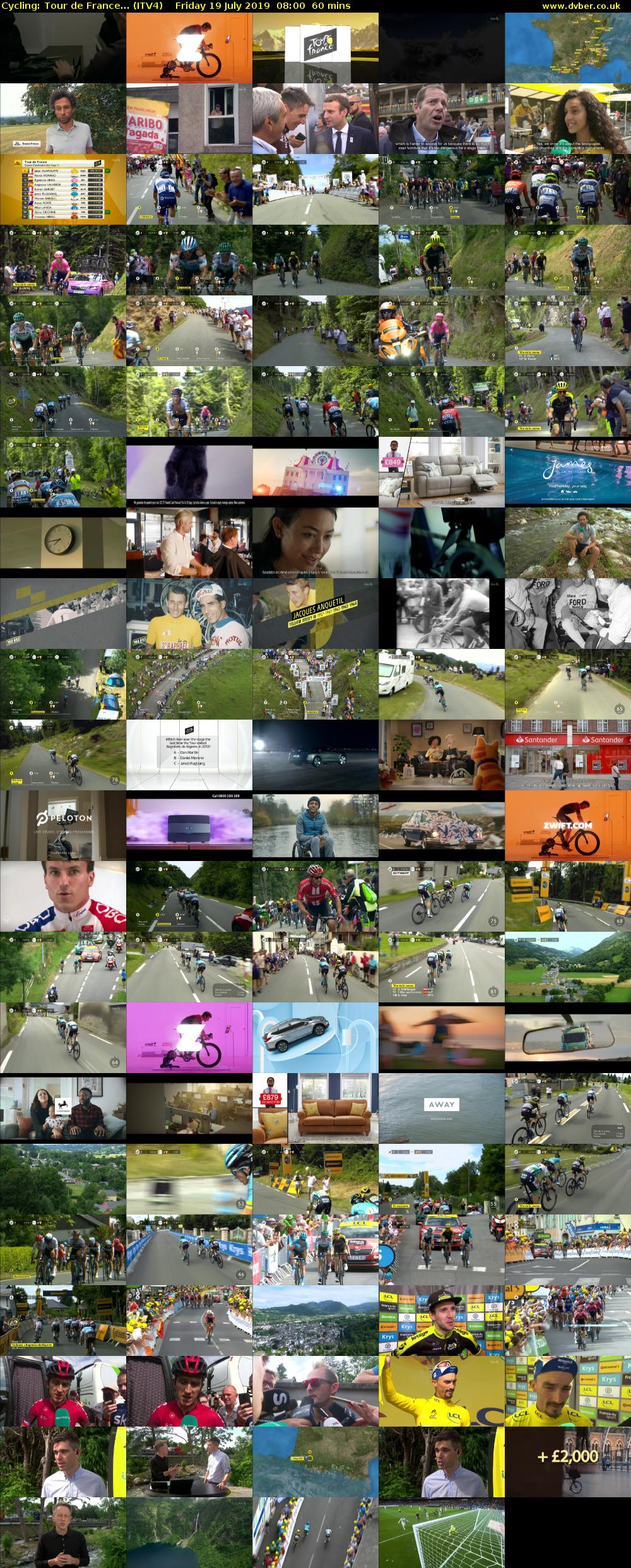 Cycling: Tour de France... (ITV4) Friday 19 July 2019 08:00 - 09:00
