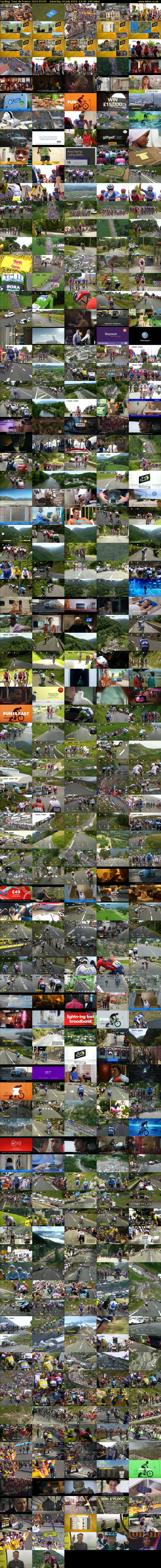 Cycling: Tour de France 2019 (ITV4) Saturday 20 July 2019 12:30 - 16:30