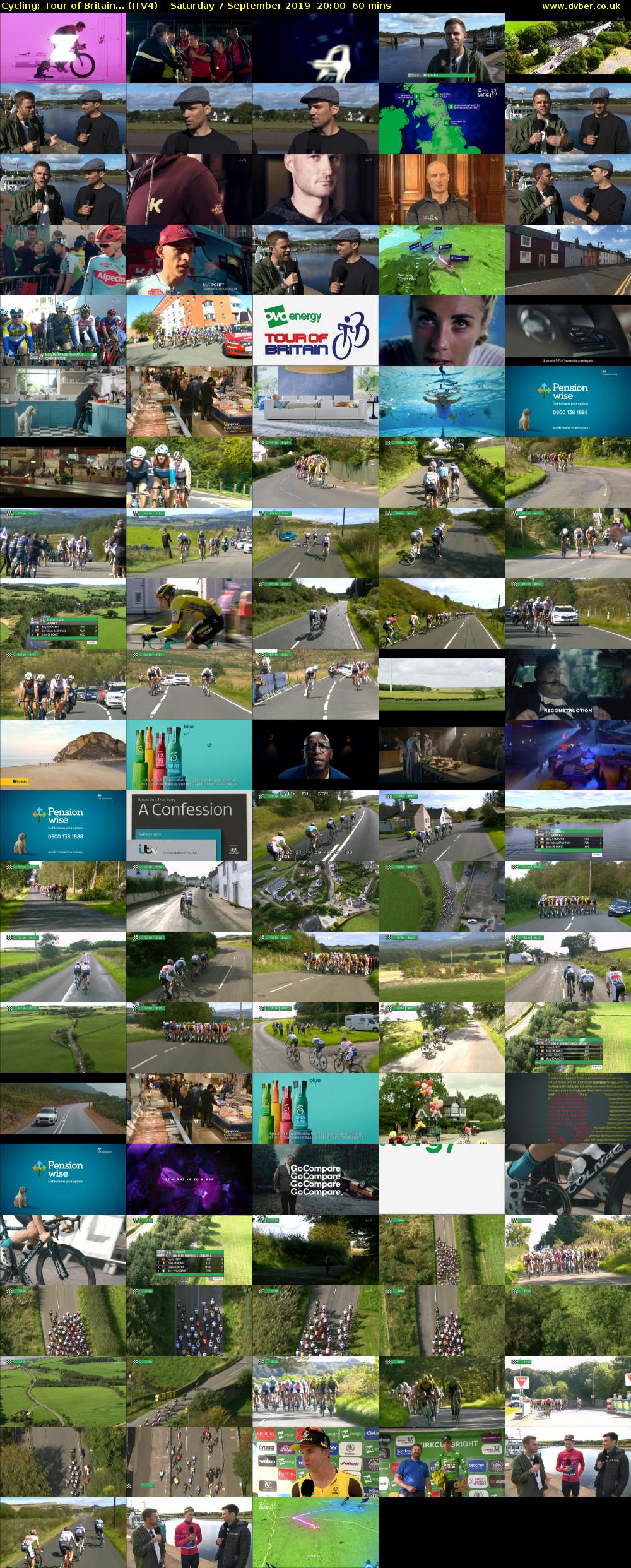 Cycling: Tour of Britain... (ITV4) Saturday 7 September 2019 20:00 - 21:00