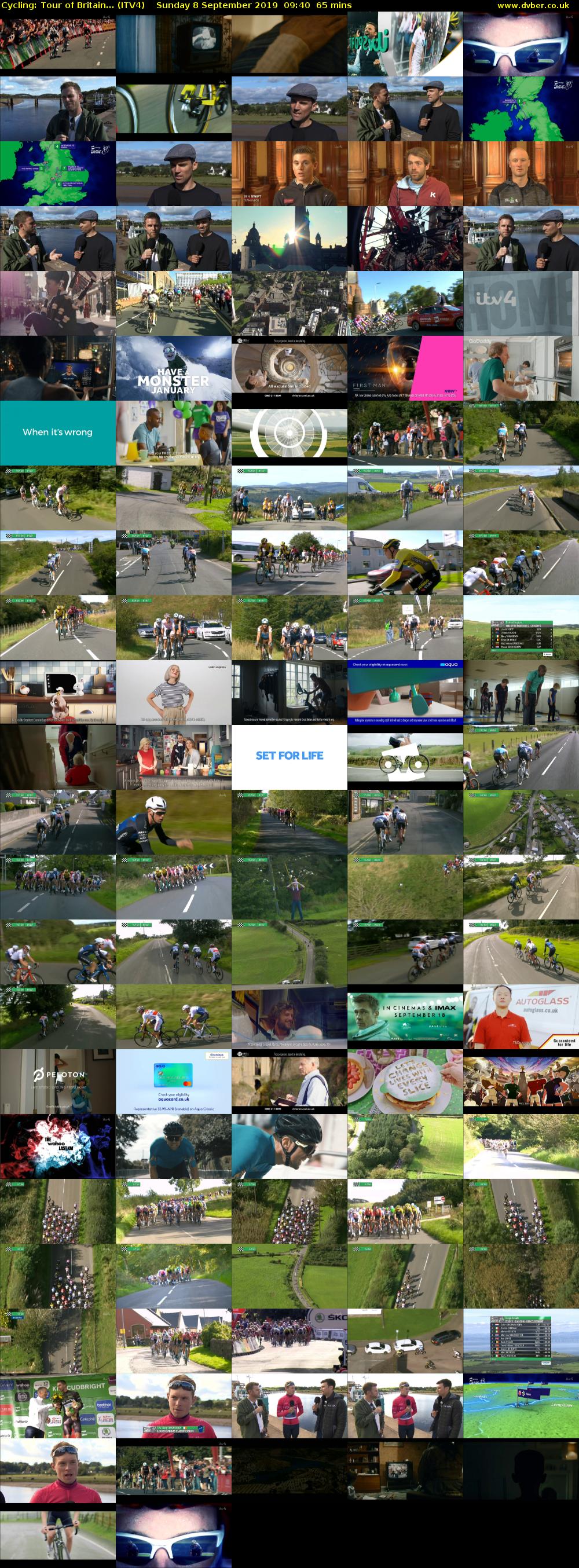 Cycling: Tour of Britain... (ITV4) Sunday 8 September 2019 09:40 - 10:45