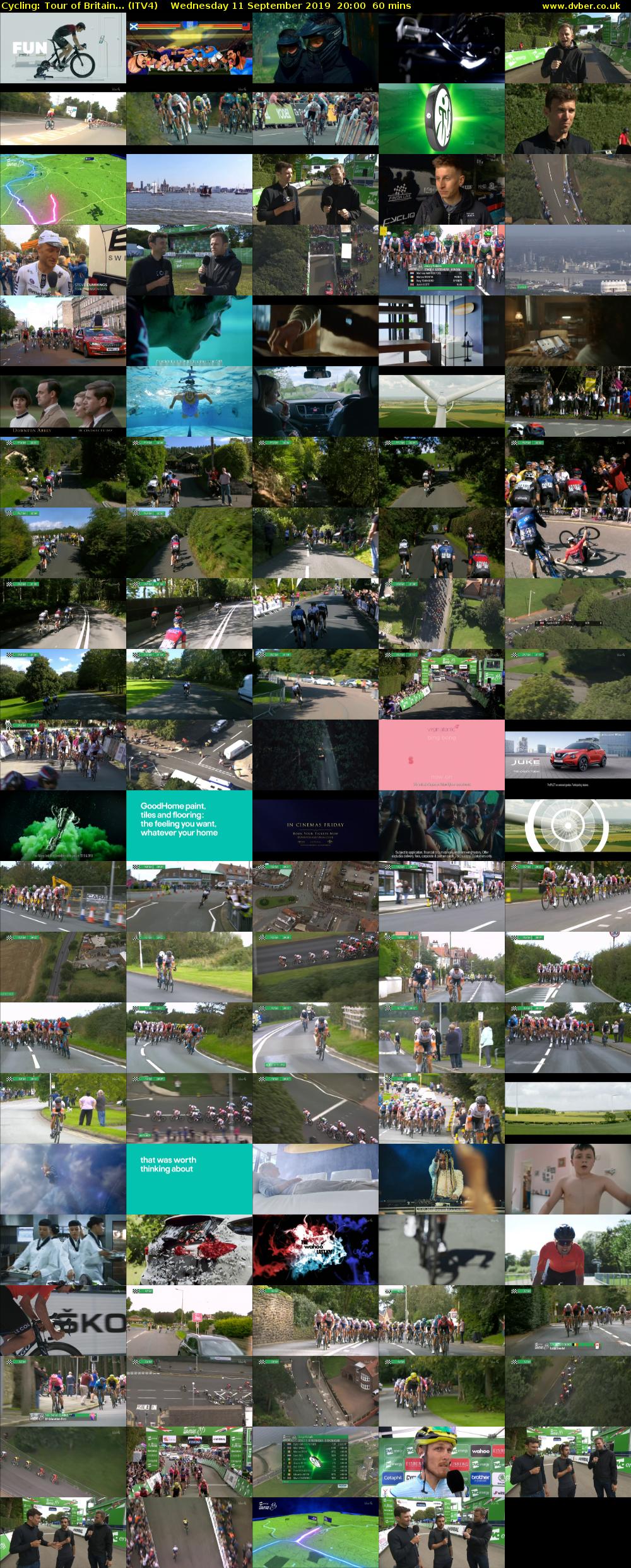 Cycling: Tour of Britain... (ITV4) Wednesday 11 September 2019 20:00 - 21:00