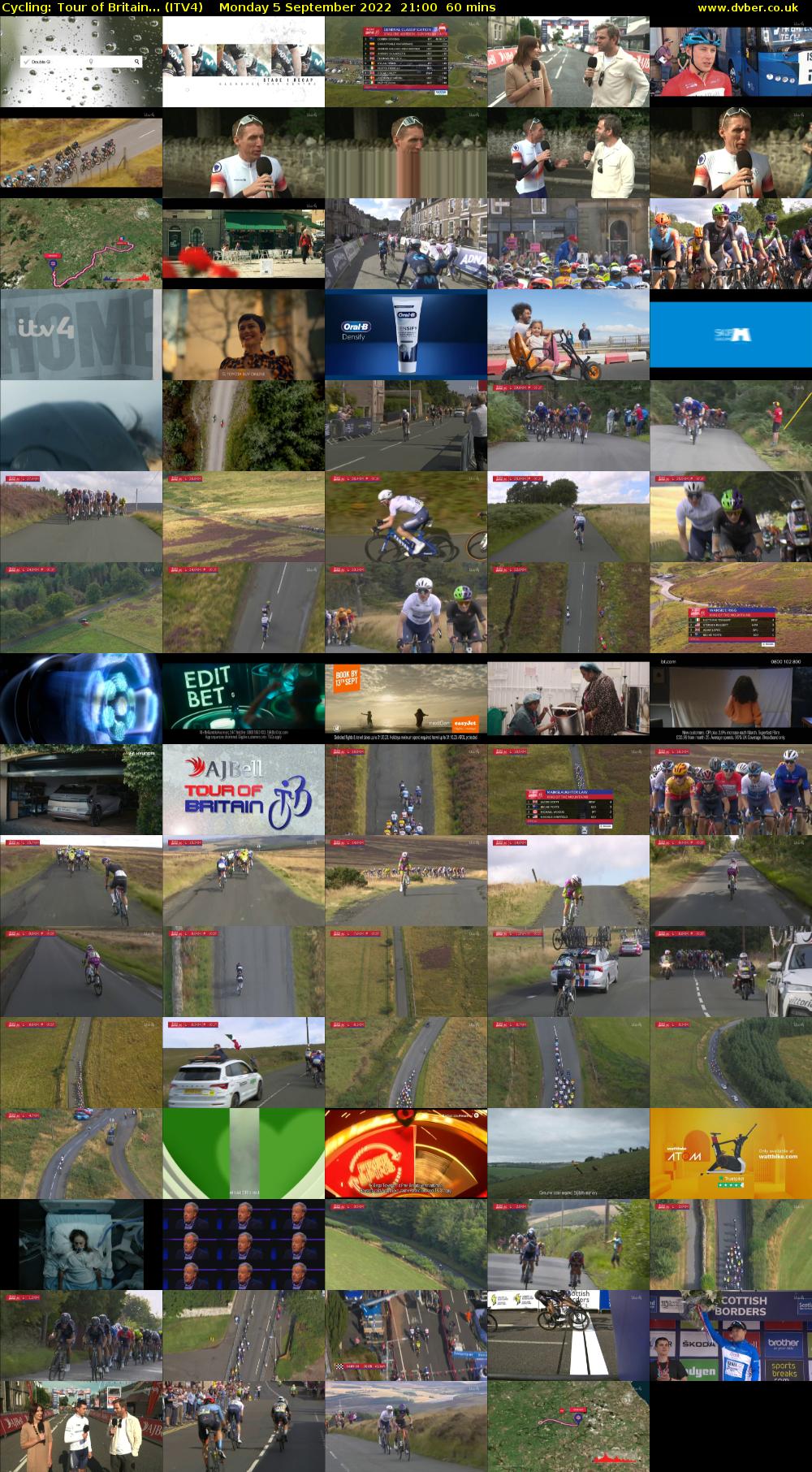 Cycling: Tour of Britain... (ITV4) Monday 5 September 2022 21:00 - 22:00