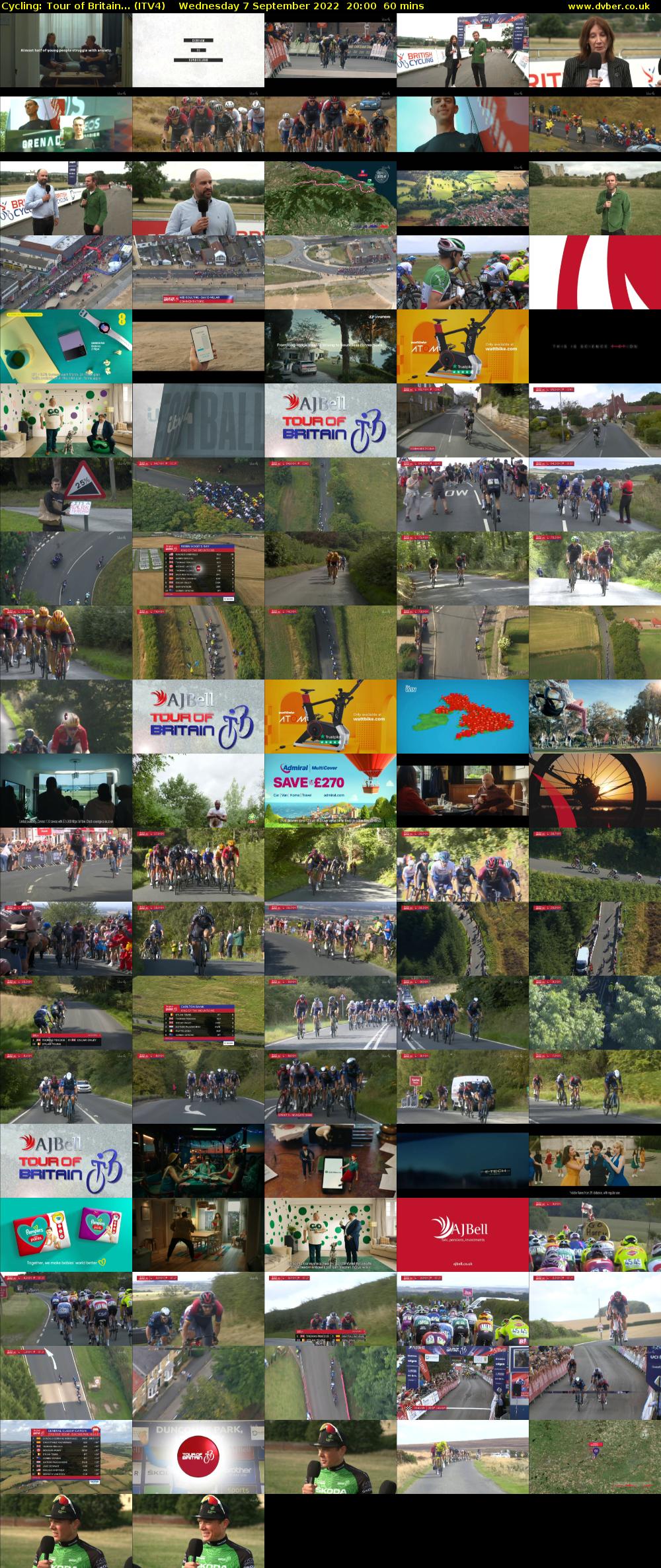 Cycling: Tour of Britain... (ITV4) Wednesday 7 September 2022 20:00 - 21:00