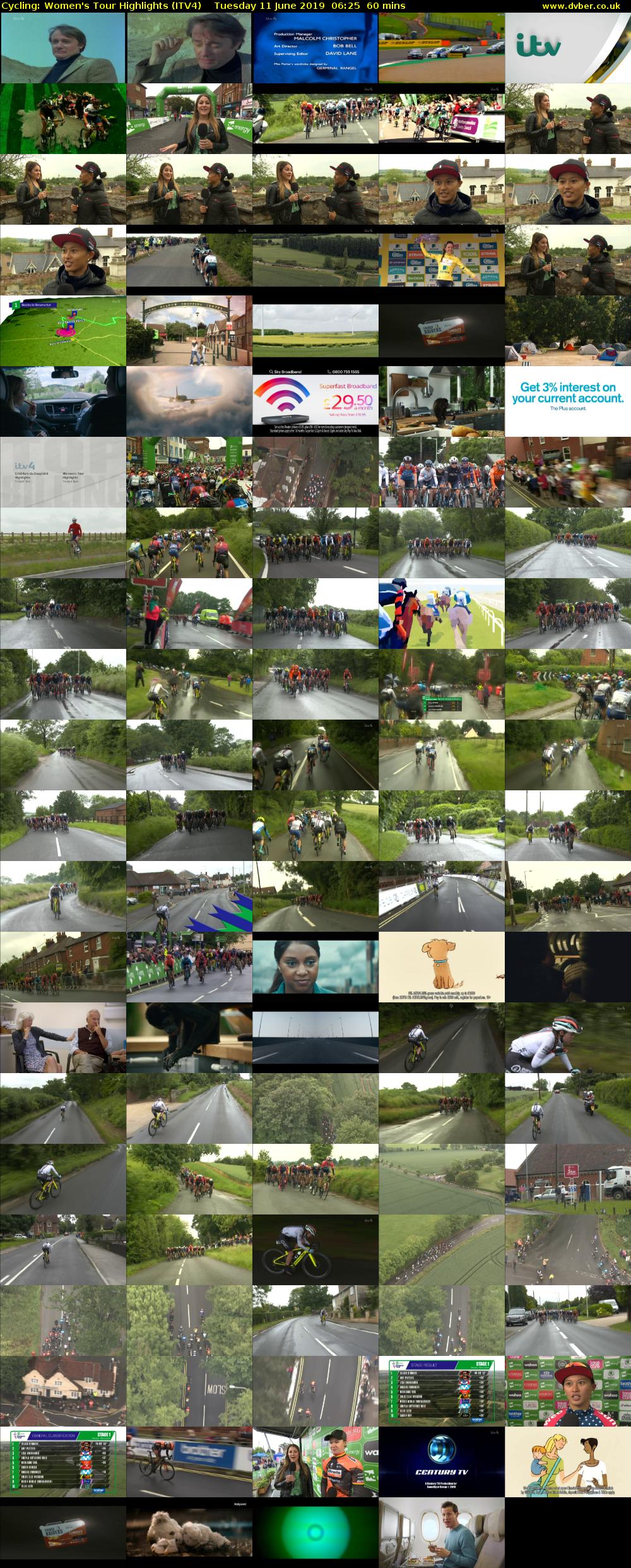 Cycling: Women's Tour Highlights (ITV4) Tuesday 11 June 2019 06:25 - 07:25