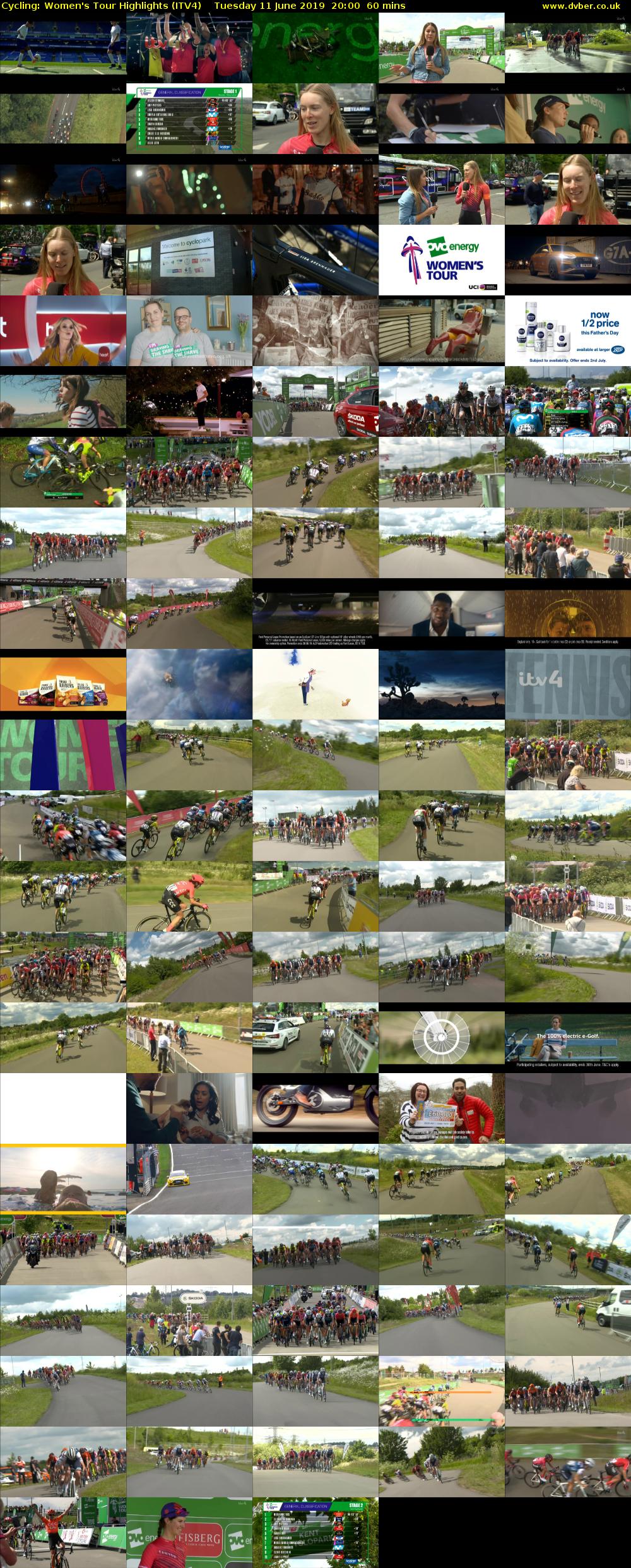 Cycling: Women's Tour Highlights (ITV4) Tuesday 11 June 2019 20:00 - 21:00