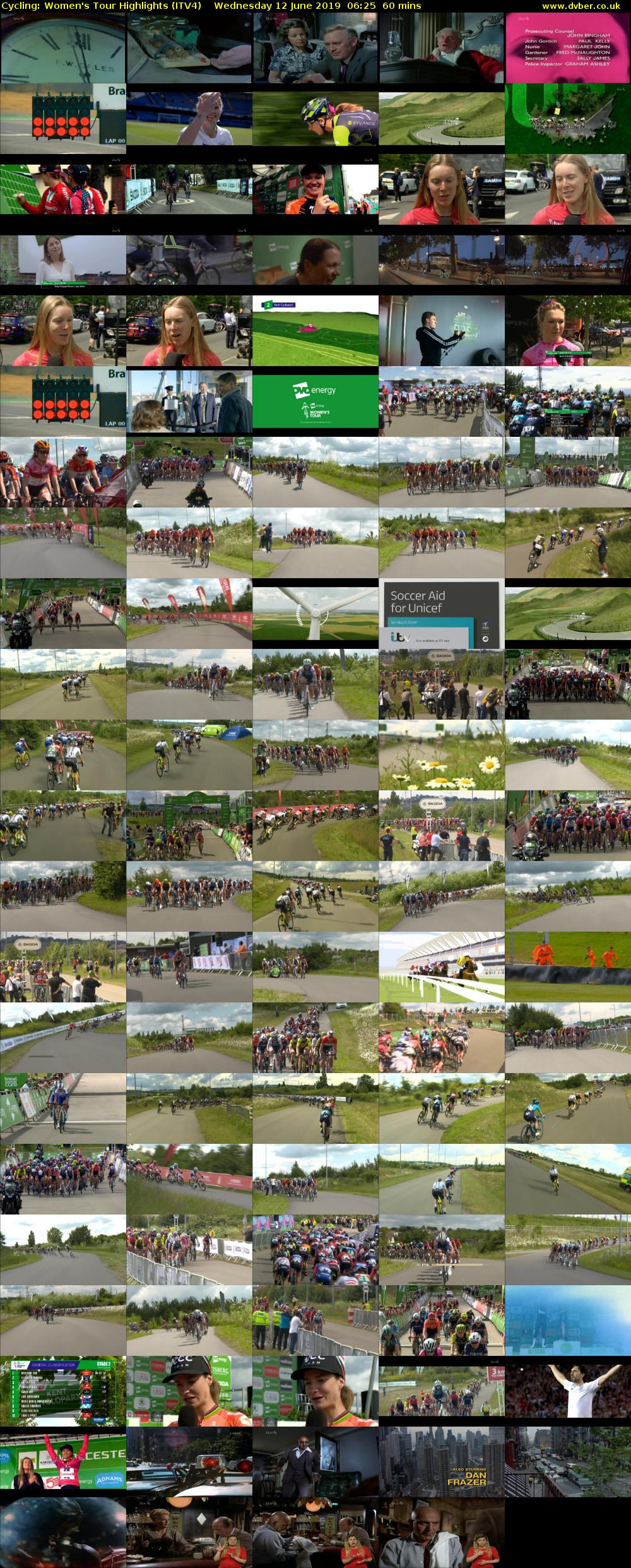 Cycling: Women's Tour Highlights (ITV4) Wednesday 12 June 2019 06:25 - 07:25