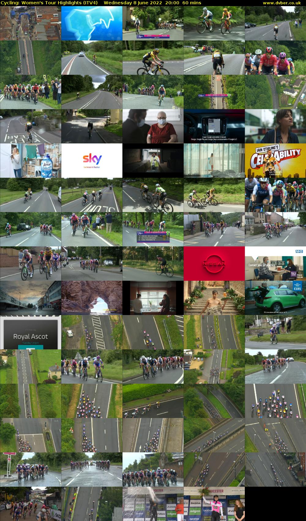 Cycling: Women's Tour Highlights (ITV4) Wednesday 8 June 2022 20:00 - 21:00