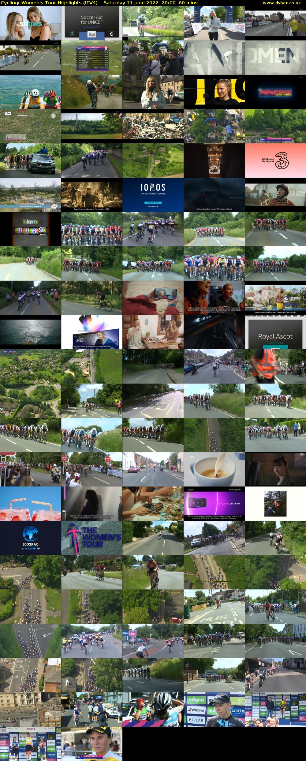 Cycling: Women's Tour Highlights (ITV4) Saturday 11 June 2022 20:00 - 21:00