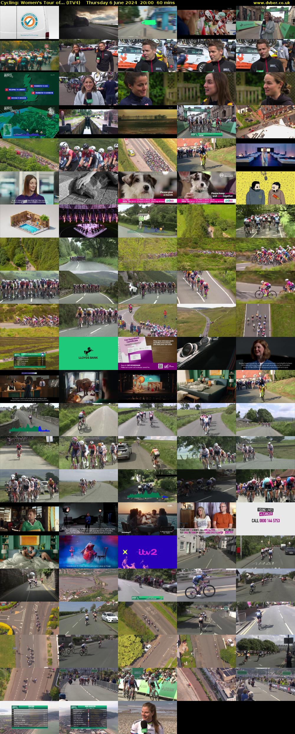 Cycling: Women's Tour of... (ITV4) Thursday 6 June 2024 20:00 - 21:00