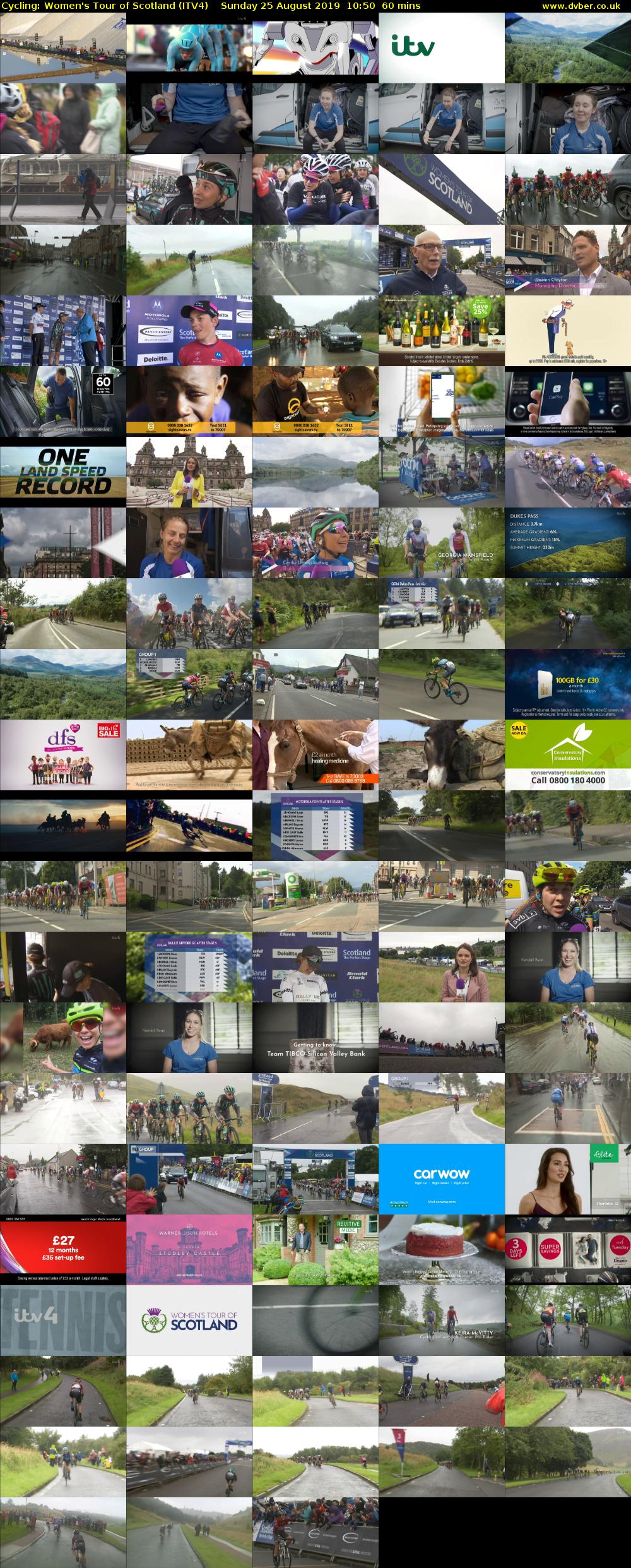 Cycling: Women's Tour of Scotland (ITV4) Sunday 25 August 2019 10:50 - 11:50