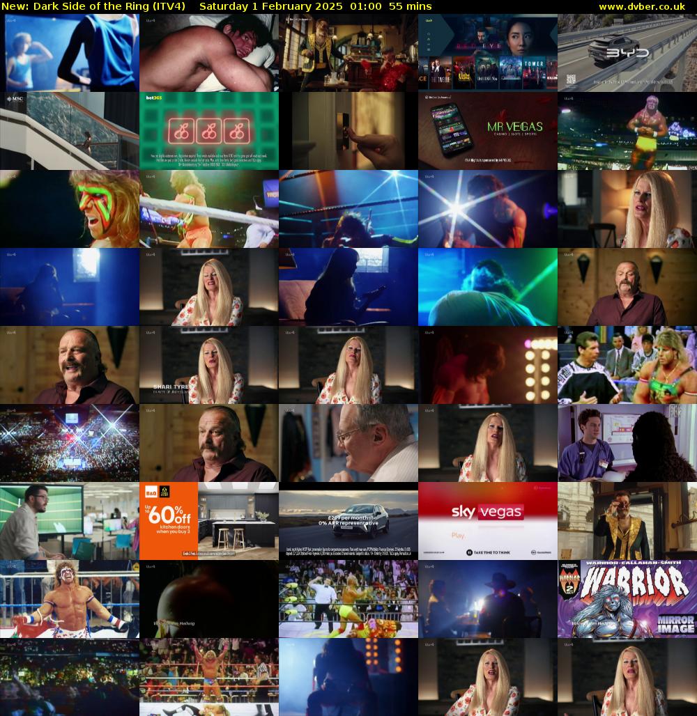 Dark Side of the Ring (ITV4) Saturday 1 February 2025 01:00 - 01:55