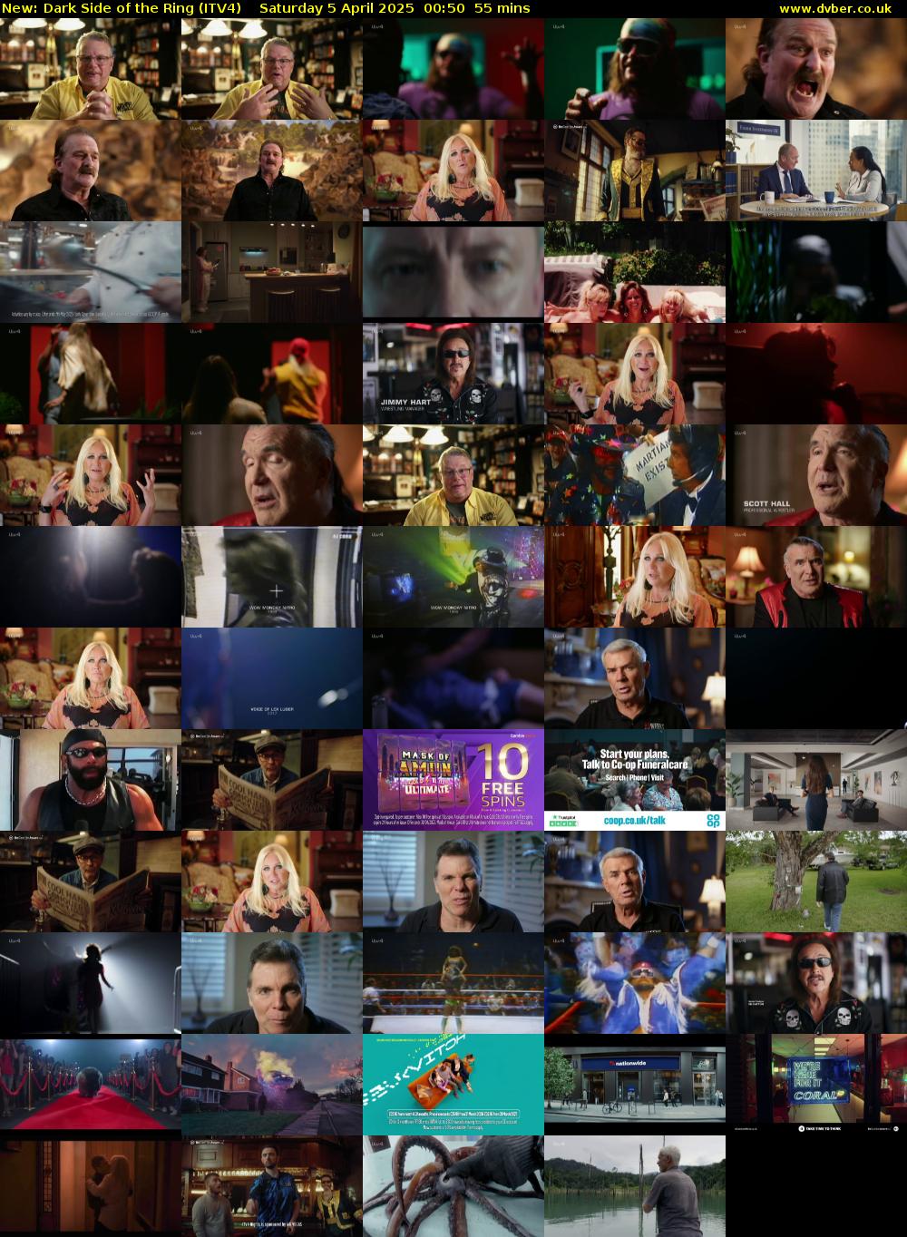 Dark Side of the Ring (ITV4) Saturday 5 April 2025 00:50 - 01:45