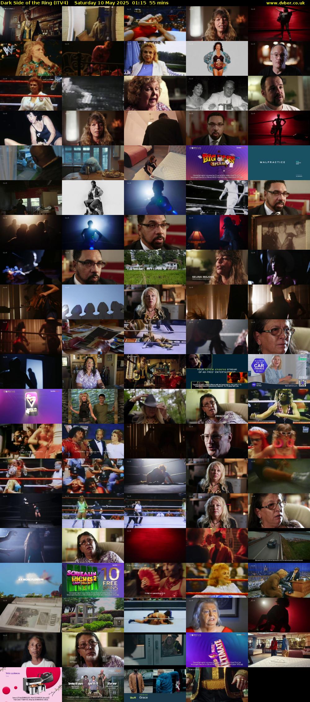 Dark Side of the Ring (ITV4) Saturday 10 May 2025 01:15 - 02:10