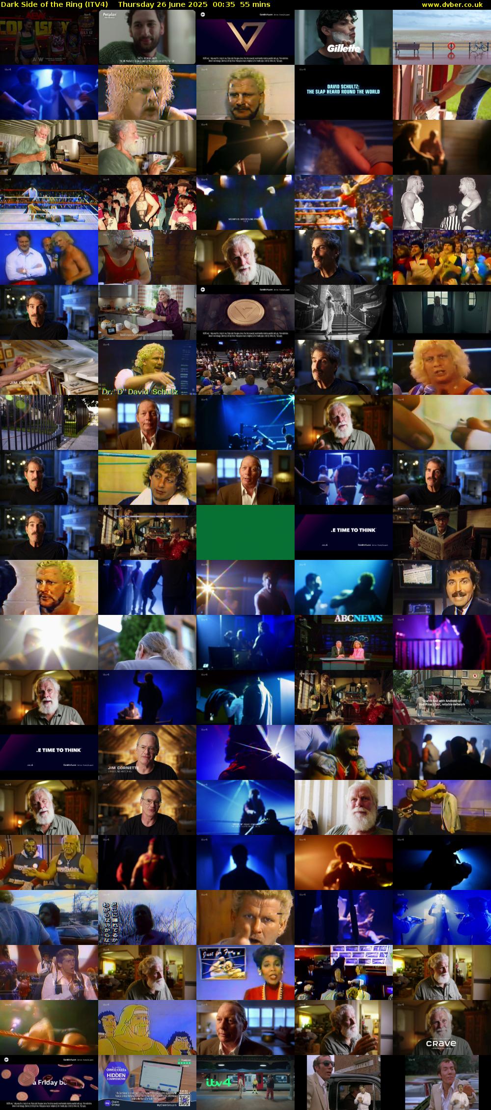 Dark Side of the Ring (ITV4) Thursday 26 June 2025 00:35 - 01:30