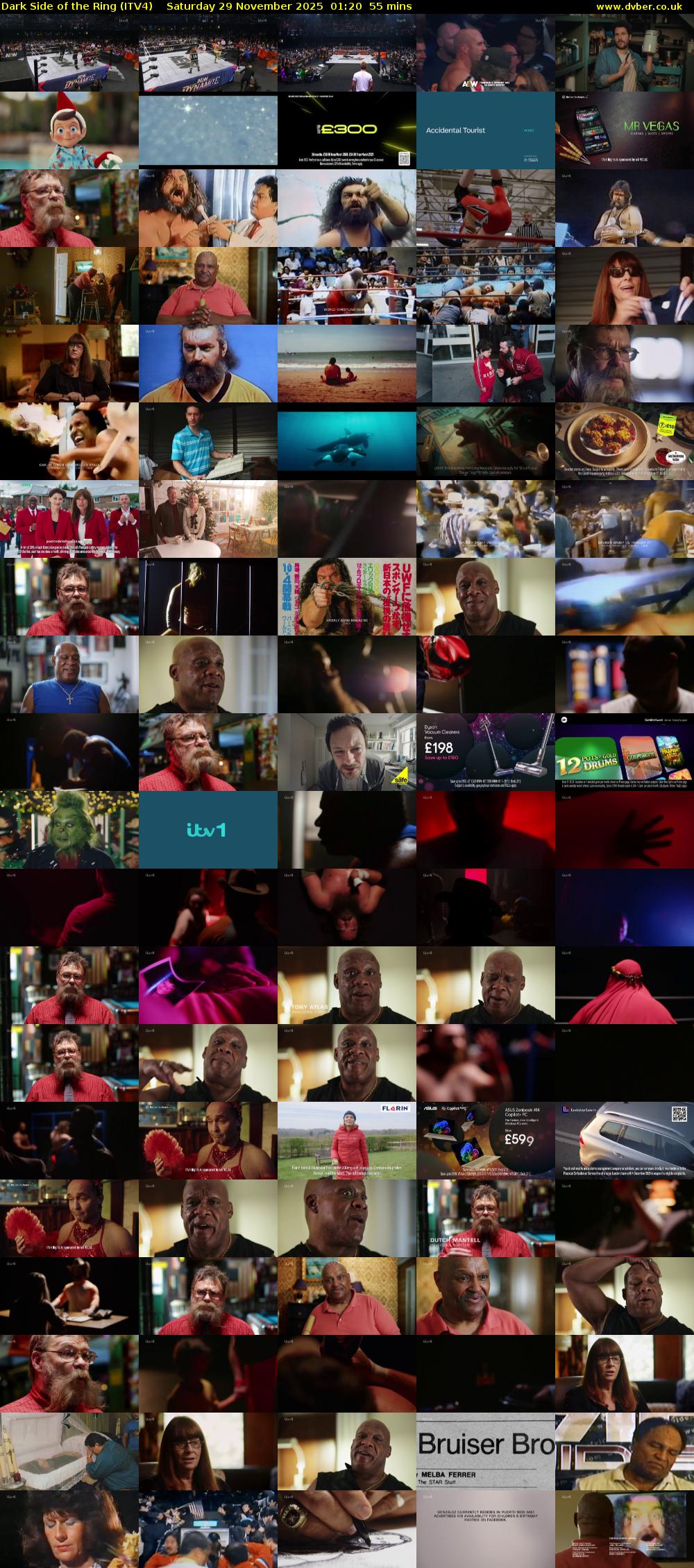 Dark Side of the Ring (ITV4) Saturday 29 November 2025 01:20 - 02:15