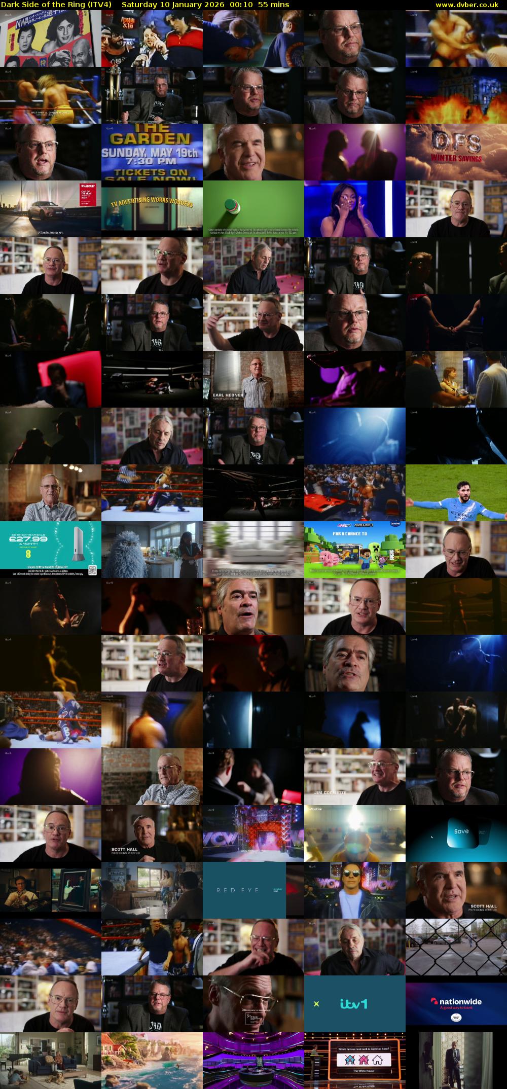 Dark Side of the Ring (ITV4) Saturday 10 January 2026 00:10 - 01:05