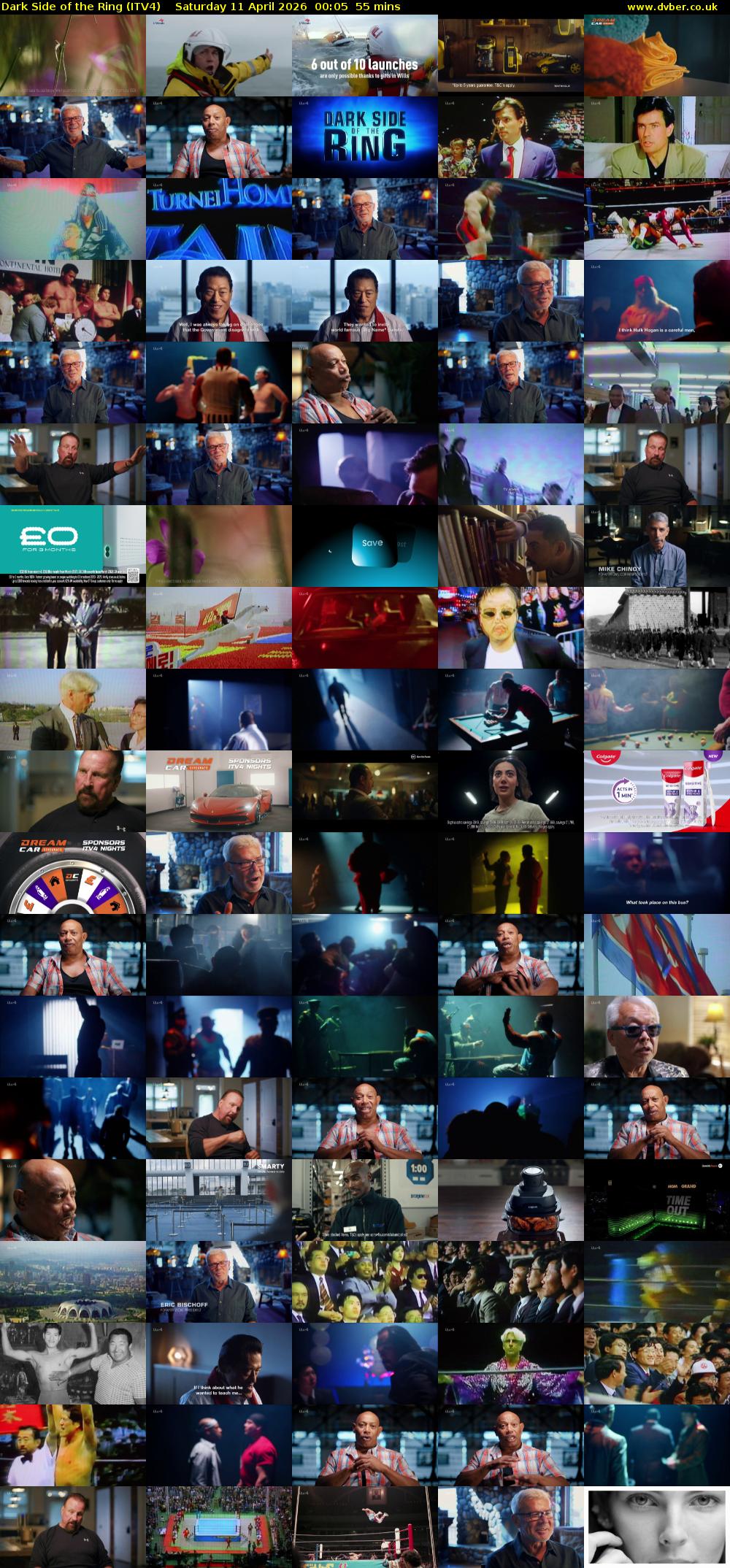 Dark Side of the Ring (ITV4) Saturday 11 April 2026 00:05 - 01:00