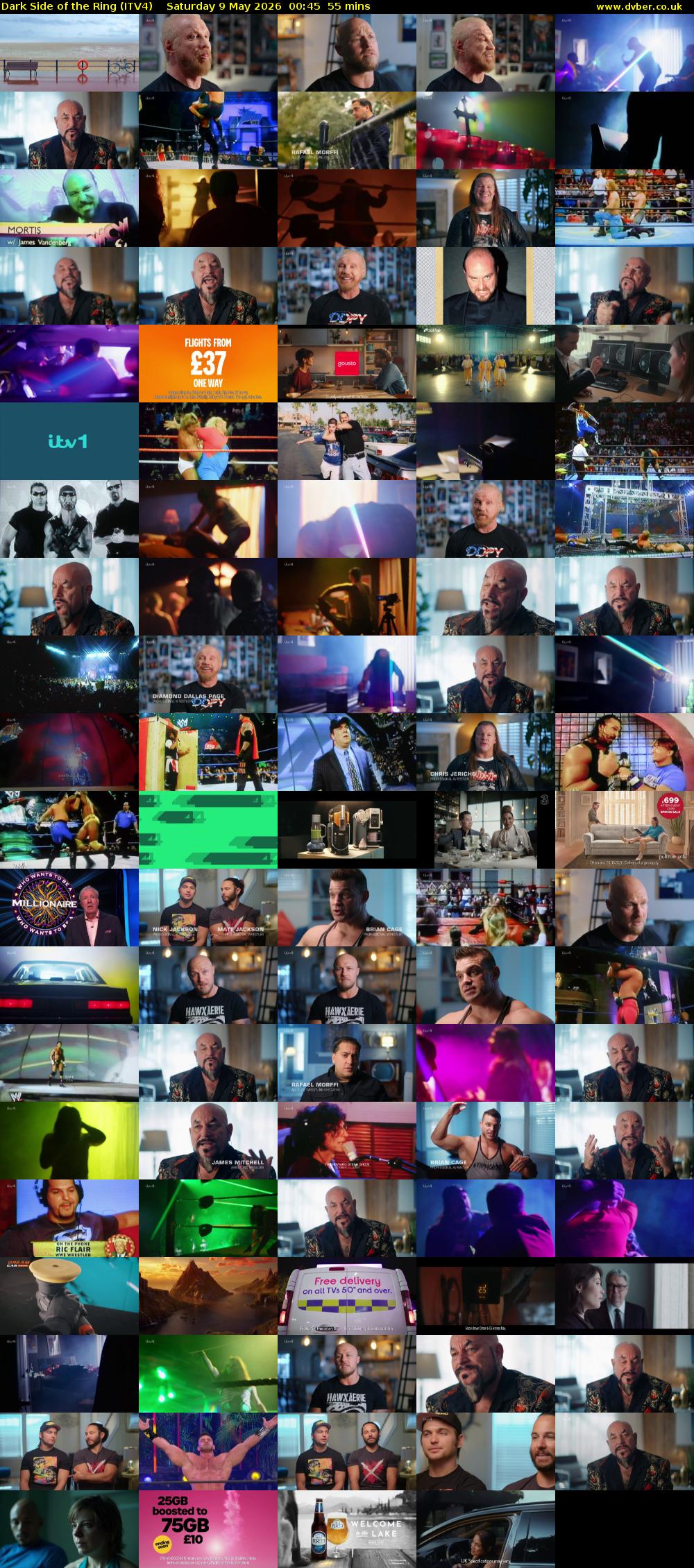 Dark Side of the Ring (ITV4) Saturday 9 May 2026 00:45 - 01:40