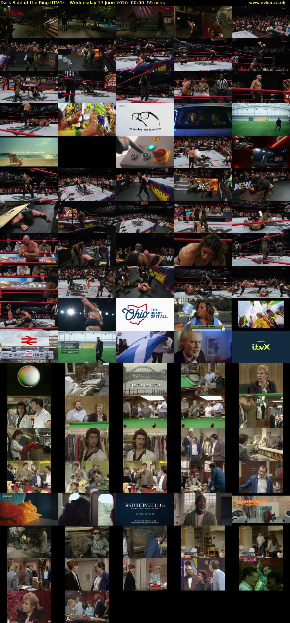 Dark Side of the Ring (ITV4) Wednesday 17 June 2026 00:00 - 00:55