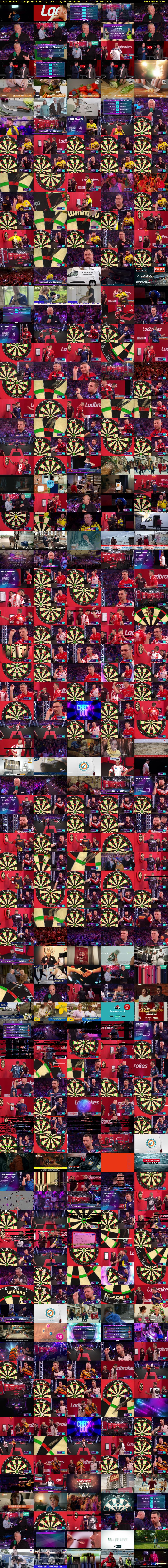 Darts: Players Championship (ITV4) Saturday 23 November 2024 12:45 - 17:00