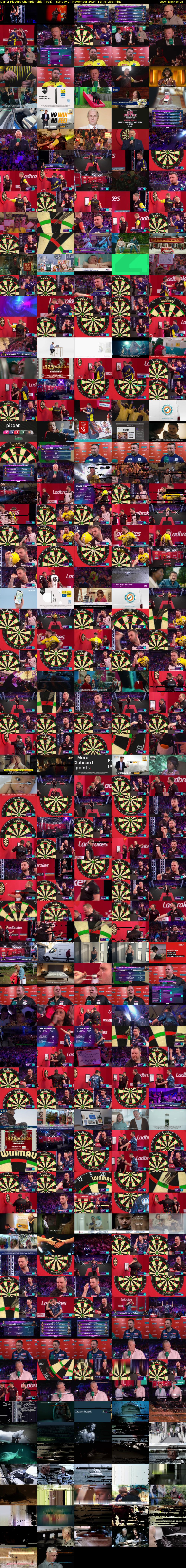 Darts: Players Championship (ITV4) Sunday 24 November 2024 12:45 - 17:00