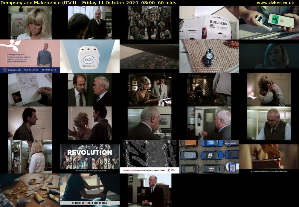 Dempsey and Makepeace (ITV4) Friday 11 October 2024 08:00 - 09:00