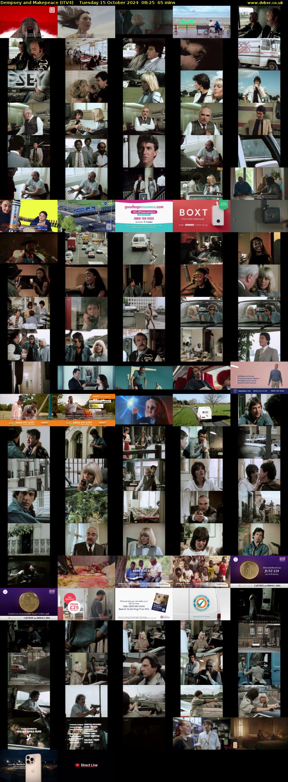 Dempsey and Makepeace (ITV4) Tuesday 15 October 2024 08:25 - 09:30