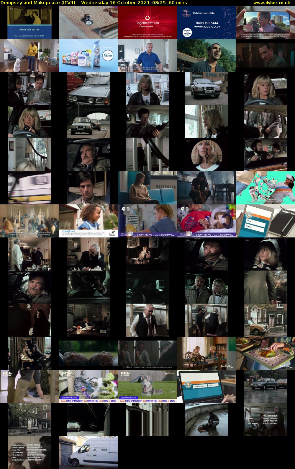Dempsey and Makepeace (ITV4) Wednesday 16 October 2024 08:25 - 09:25