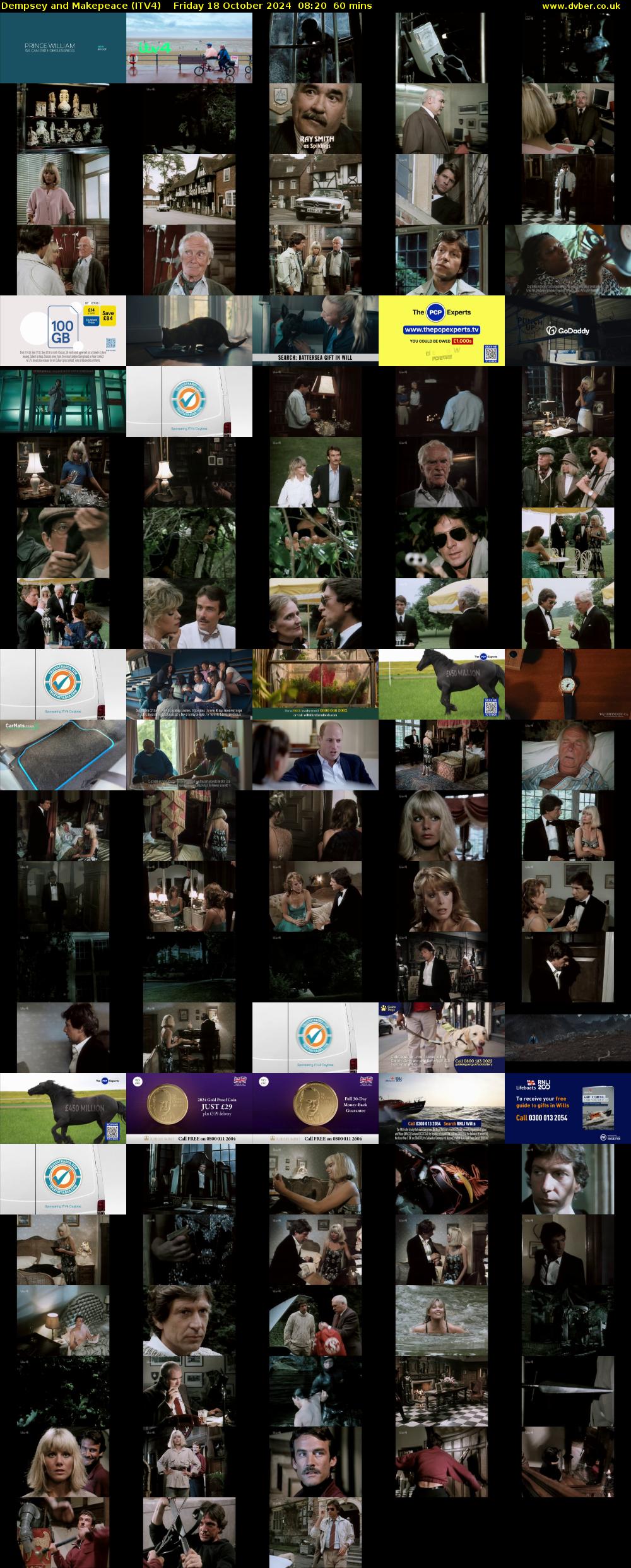 Dempsey and Makepeace (ITV4) Friday 18 October 2024 08:20 - 09:20