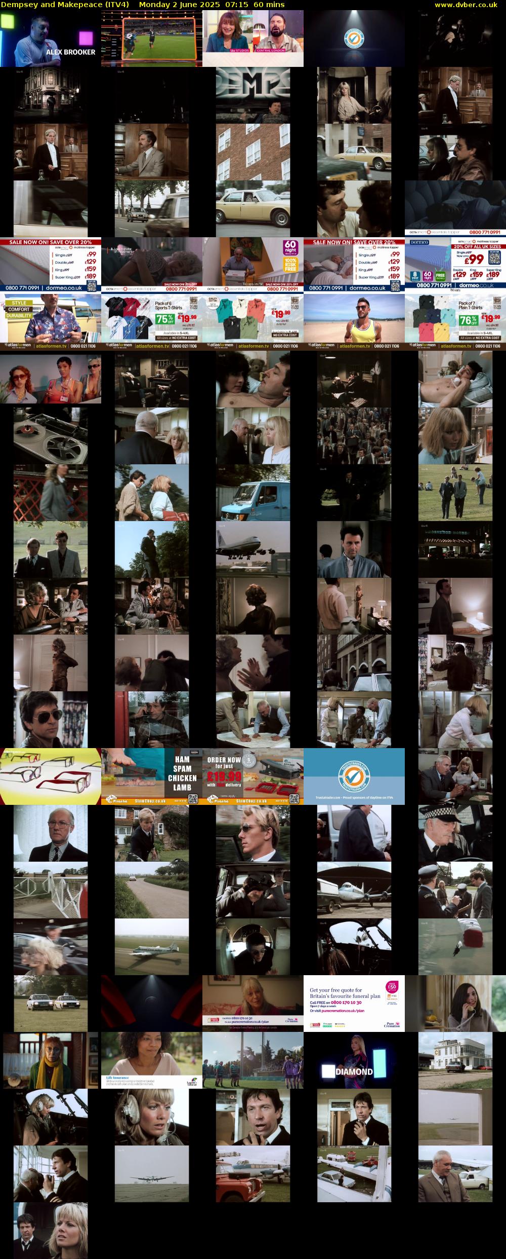 Dempsey and Makepeace (ITV4) Monday 2 June 2025 07:15 - 08:15