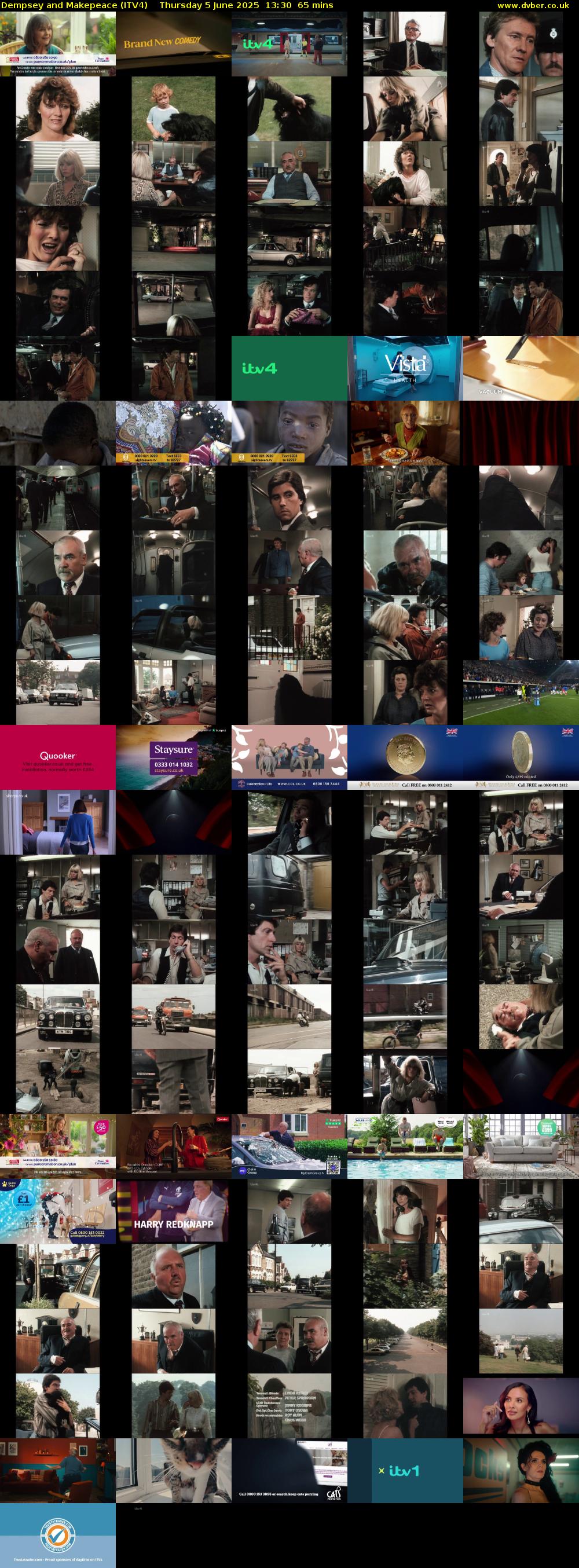 Dempsey and Makepeace (ITV4) Thursday 5 June 2025 13:30 - 14:35