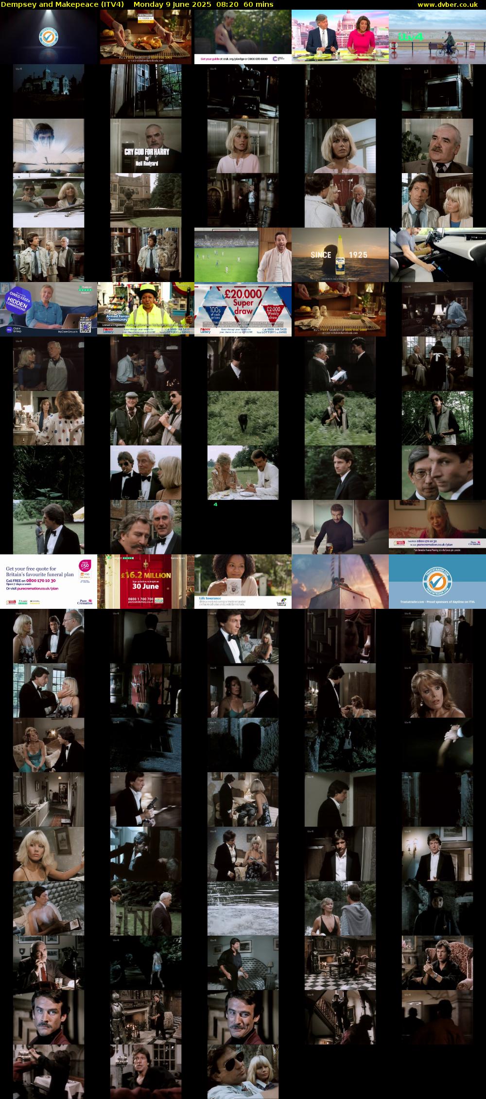 Dempsey and Makepeace (ITV4) Monday 9 June 2025 08:20 - 09:20