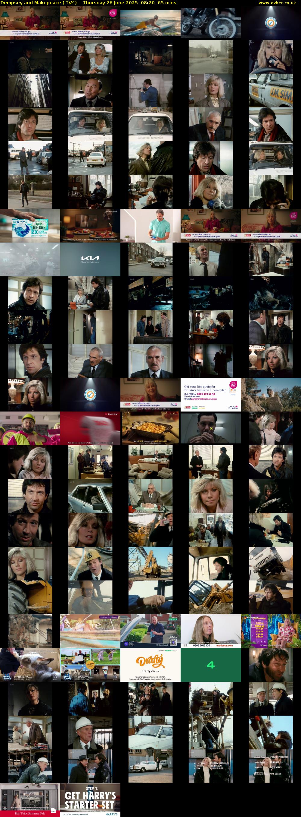 Dempsey and Makepeace (ITV4) Thursday 26 June 2025 08:20 - 09:25