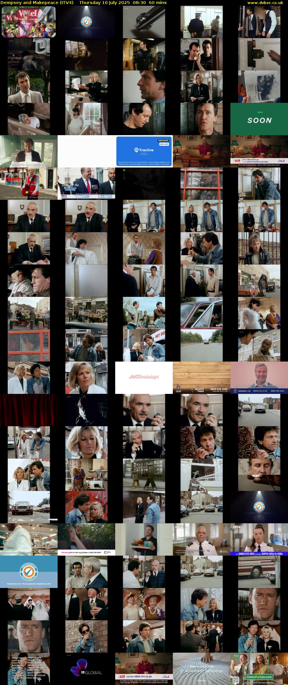 Dempsey and Makepeace (ITV4) Thursday 10 July 2025 08:30 - 09:30