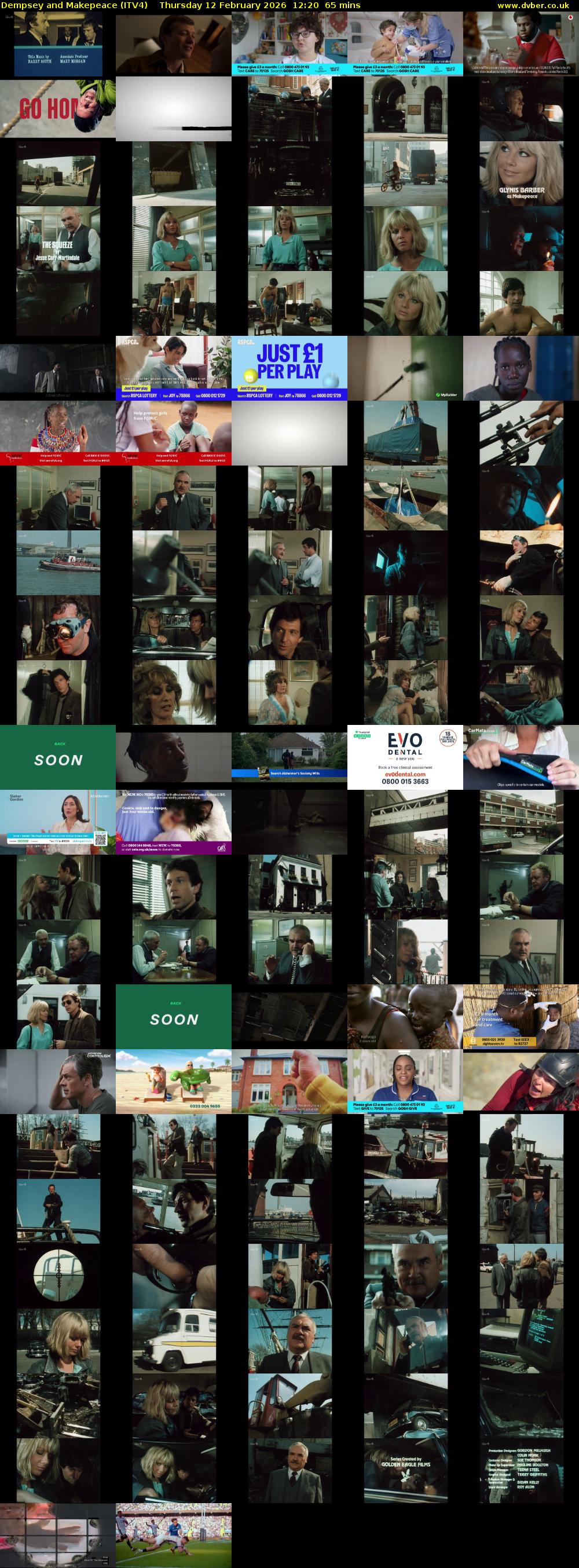 Dempsey and Makepeace (ITV4) Thursday 12 February 2026 12:20 - 13:25