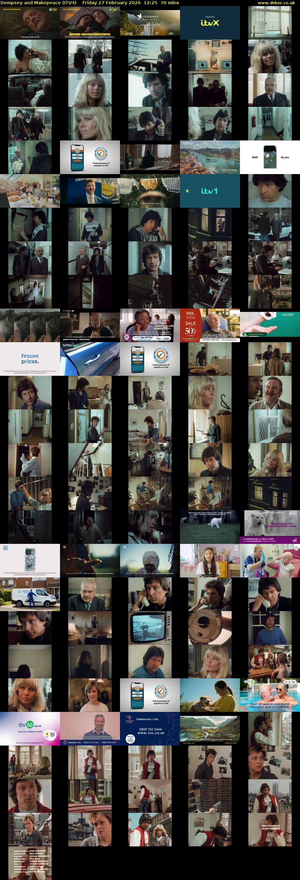 Dempsey and Makepeace (ITV4) Friday 27 February 2026 12:25 - 13:35