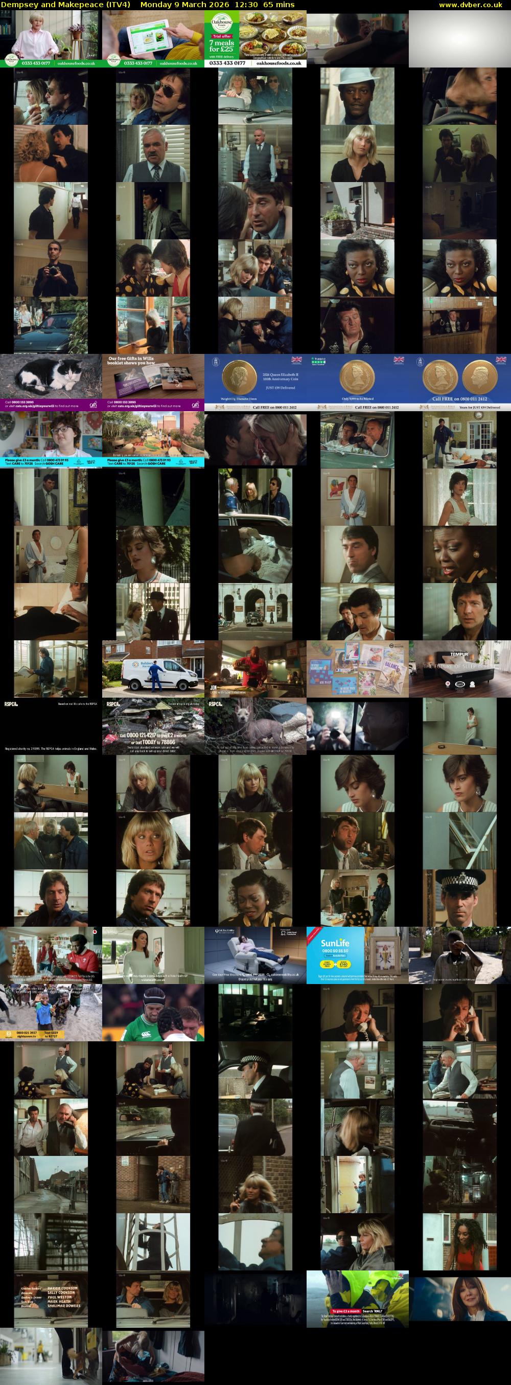 Dempsey and Makepeace (ITV4) Monday 9 March 2026 12:30 - 13:35