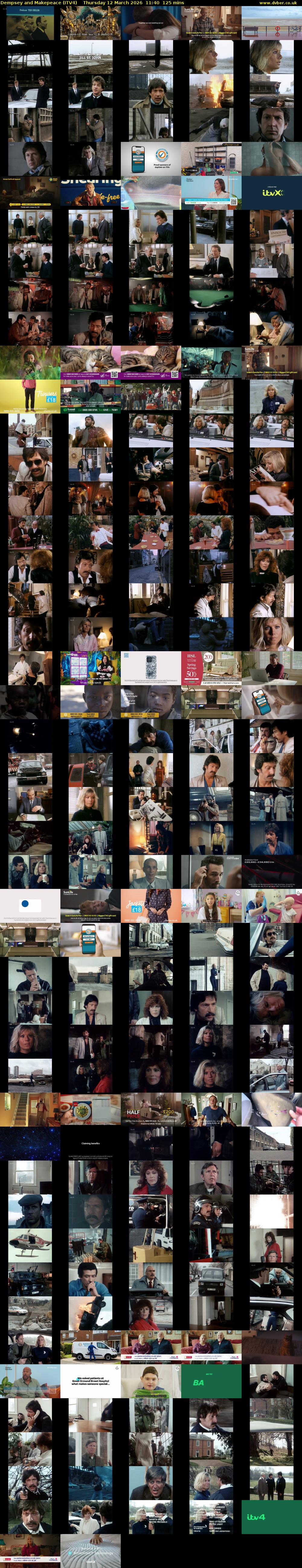 Dempsey and Makepeace (ITV4) Thursday 12 March 2026 11:40 - 13:45