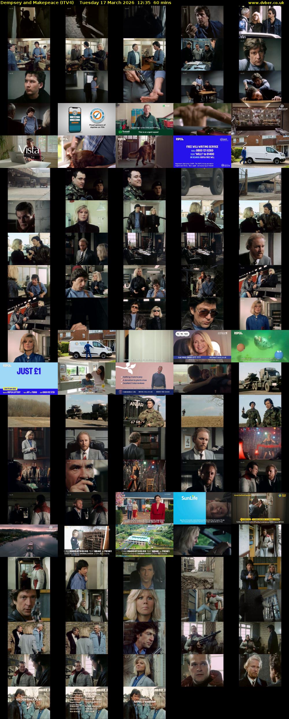 Dempsey and Makepeace (ITV4) Tuesday 17 March 2026 12:35 - 13:35