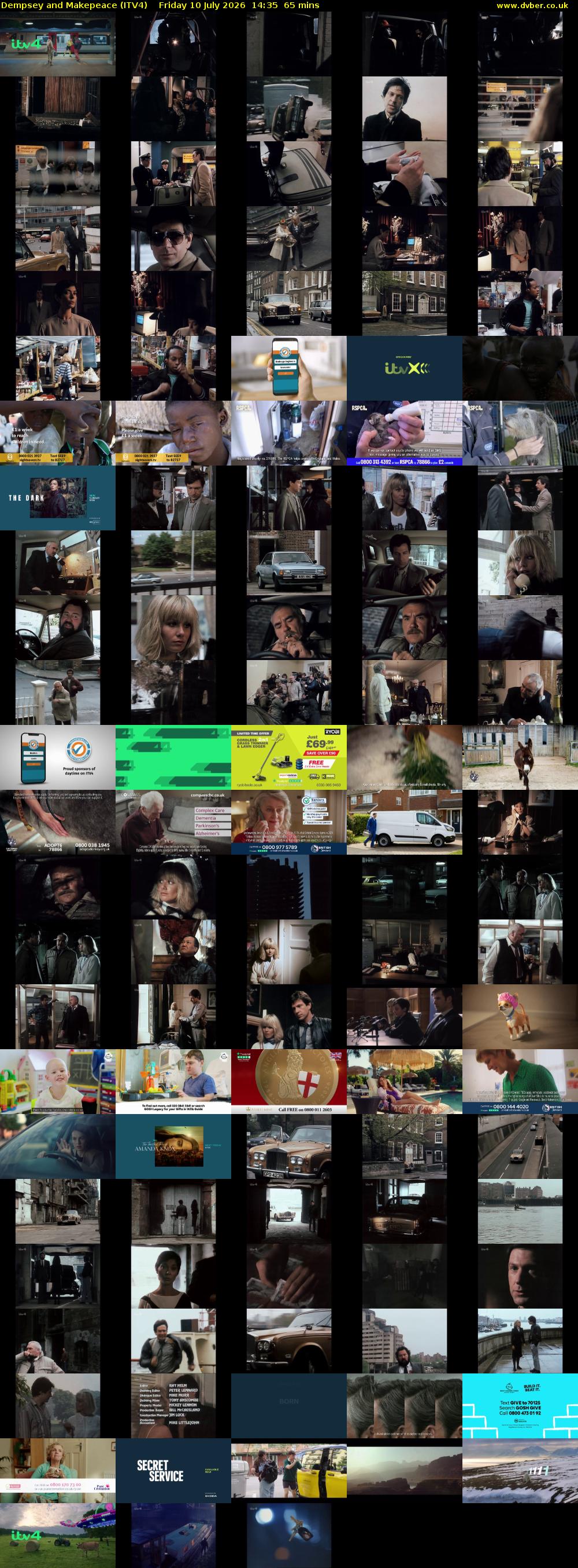 Dempsey and Makepeace (ITV4) Friday 10 July 2026 14:35 - 15:40