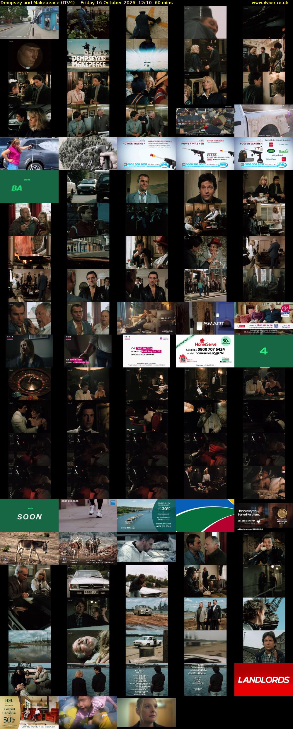 Dempsey and Makepeace (ITV4) Friday 16 October 2026 12:10 - 13:10