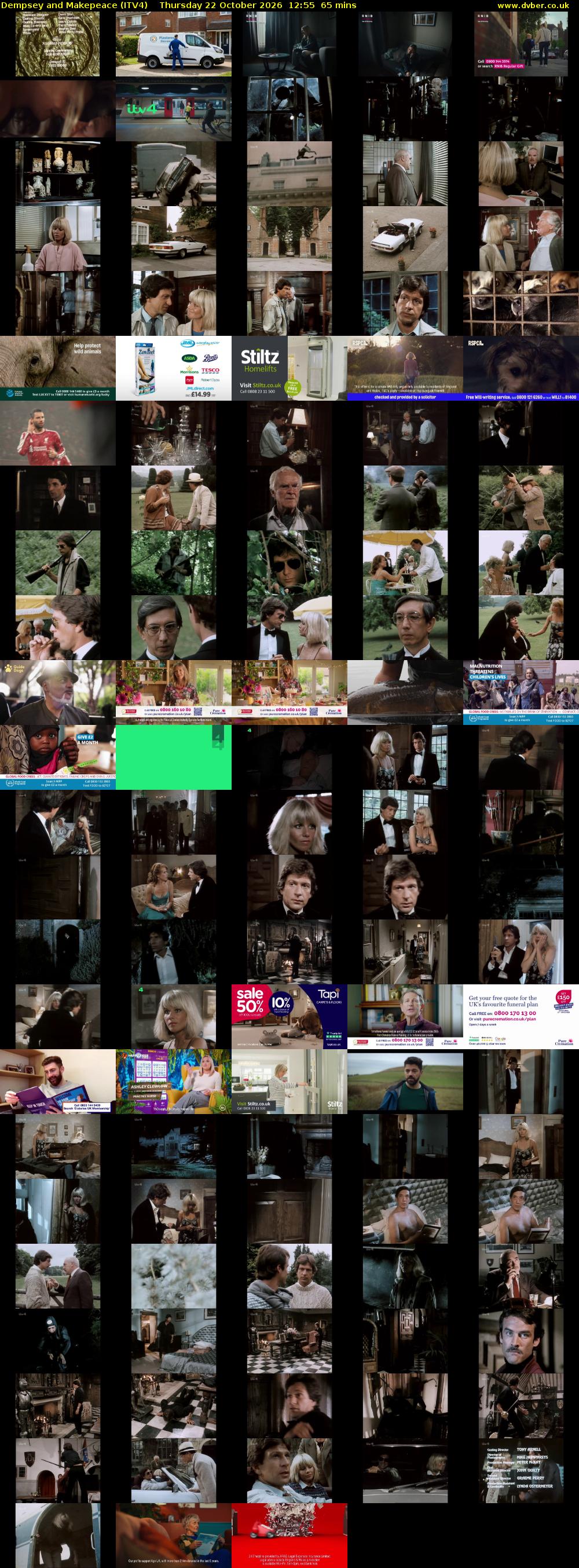 Dempsey and Makepeace (ITV4) Thursday 22 October 2026 12:55 - 14:00