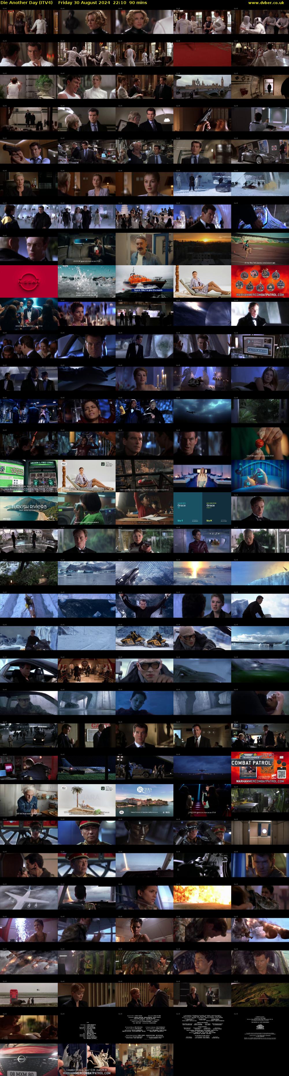 Die Another Day (ITV4) Friday 30 August 2024 22:10 - 23:40