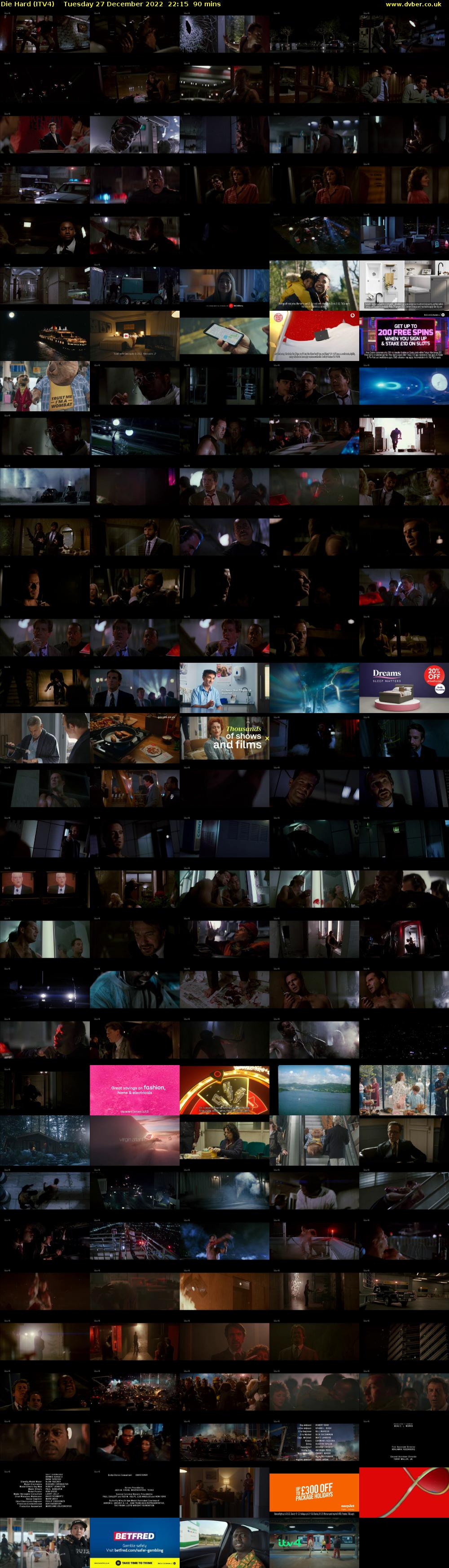 Die Hard (ITV4) Tuesday 27 December 2022 22:15 - 23:45