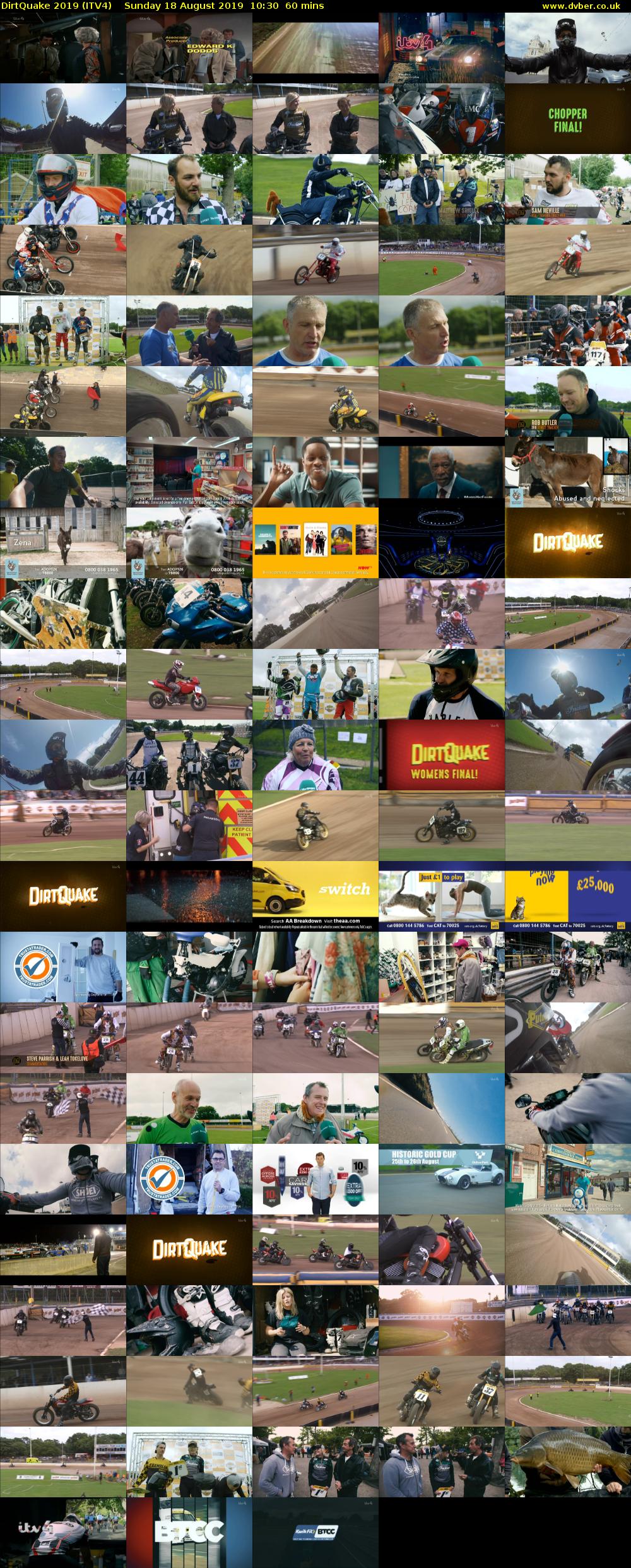 DirtQuake 2019 (ITV4) Sunday 18 August 2019 10:30 - 11:30